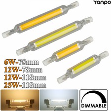 1/2/5X à Variation R7s LED Ampoule 78mm 118mm 6W 12W 25W Remplacer Lampe