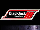 BLACKJACK Header - Original Vintage 1970er Rennaufkleber/Aufkleber