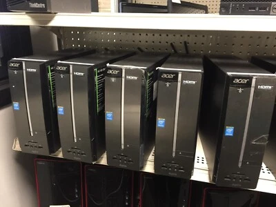 ACER Aspire |X Mini Desktop AXC-603-EB41 Intel Pentium Processor J2900 4GB 500GB - Image 1 of 2