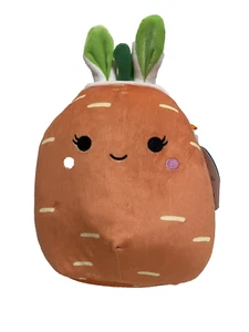 Squishmallows 8” Caroleena The Carrot With Bunny Ears 2022 Easter Edition BNWT - Picture 1 of 6