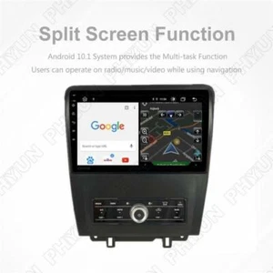 For Ford Mustang 2010-14 10.1'' Radio Stereo GPS Navigation WiFi Bluetooth FM 1X - Foto 1 di 12