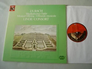 EMI Reflexe EL 29 0341 1 J.S. BACH Musical Offering Linde-Consort vinyl LP - Picture 1 of 4