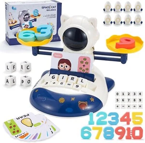 3 in 1 Math Game Toys for Kids 3 4 5 6 7 Year Old, Preschool Alphabet... - Picture 1 of 7
