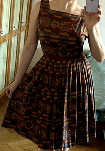 Betty Barclay 50er Jahre original Vintage Kleid Rockabilly 50s Hepcat - Bild 1 von 12