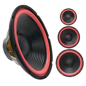 Rockwood Bass 200/250/300mm Basslautsprecher 4 Ohm, Subwoofer Einbaulautsprecher - Bild 1 von 10