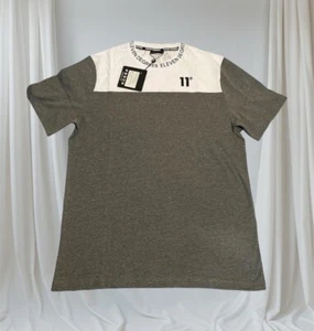 11 Degrees Text Print T Shirt *NEW WITH TAGS* - Picture 1 of 1