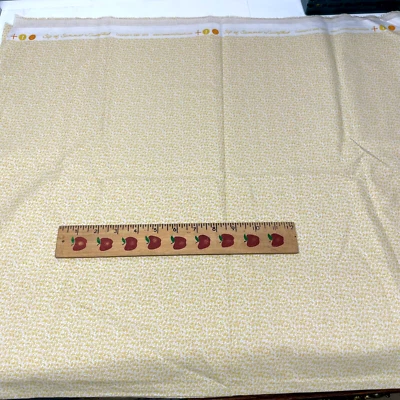 1 1/2 Yard of Sip of Summer by Connecting Threads Copyright 2009-2010 Yellow - Image 1 of 4