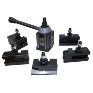 6-12'' WEDGE TYPE Quick Change Tool Post Set 100 AXA Lathe - Picture 1 of 9