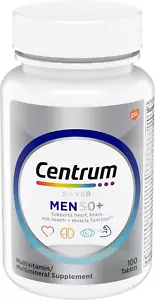 Centrum Silver Multivitamins for Men over 50, Multimineral Supplement with Vitam - Picture 1 of 12
