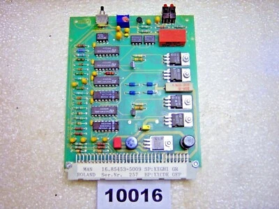 Strombereich / Man Roland 16.85453-5009 PC Board - Image 1 of 3