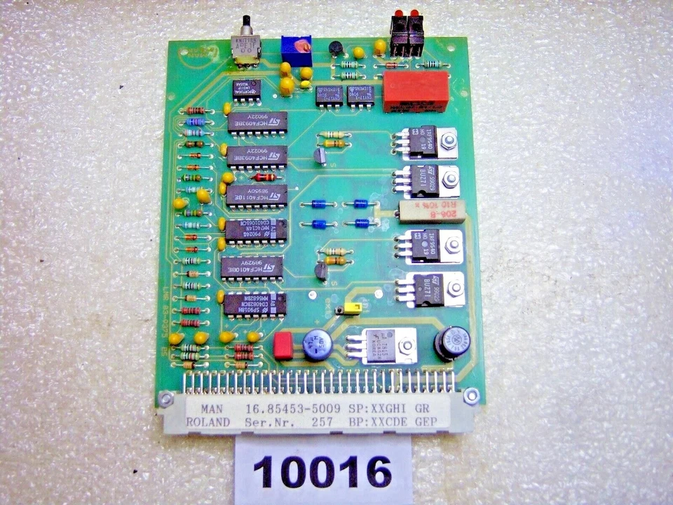 Strombereich / Man Roland 16.85453-5009 PC Board - Image 1 of 3