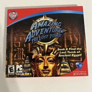 Amazing Adventures The Lost Tomb 2007 PopCap PC CD-ROM XP Vista 2000 - Picture 1 of 1