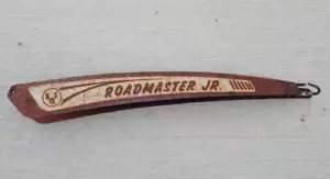 Roadmaster Jr AMF Gas Tank Original Red & White Vintage Bicycle Part - Picture 1 of 5