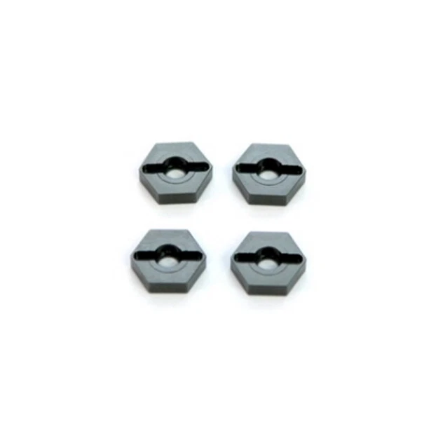 STRC STUM603GM CNC Machined Aluminum Lock Pin Hex Adapters Gun Metal (4 pcs) - Image 1 of 1