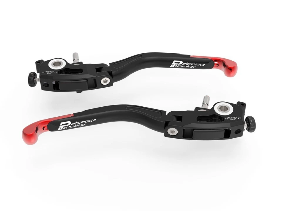 Adj Brake + Clutch Levers Red Ducabike Ducati Streetfighter 848 2011 > 2015 - Изображение 1 из 1