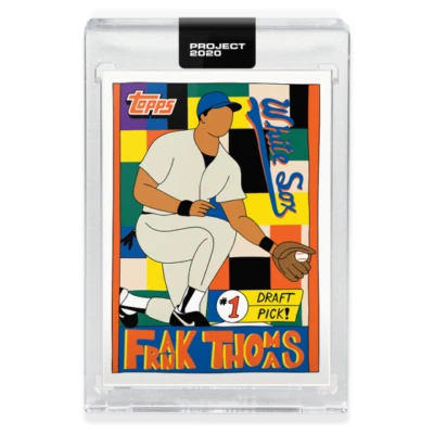 2020 TOPPS PROJECT 2020 #96 FRANK THOMAS - BY FUCCI - Image 1 of 2