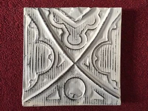 Genuine Antique/Vintage Tin Panels Salvaged from New York - Picture 1 of 1