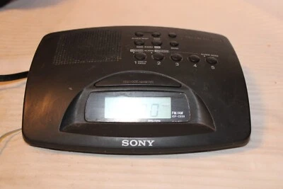 Sony ICF-C233 Dream Machine Digital Alarm Clock AM FM Radio Snooze Sleep Tested - Image 1 of 4