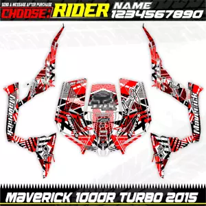 Can Am maverick 1000R turbo 2015 kit graphics decals stickers atv utv XD S 1000 - Foto 1 di 1