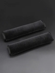 2pcs Plush Car Seat Belt Pad - Comfortable, Soft, Universal Fit, Easy to Install - Picture 1 of 4