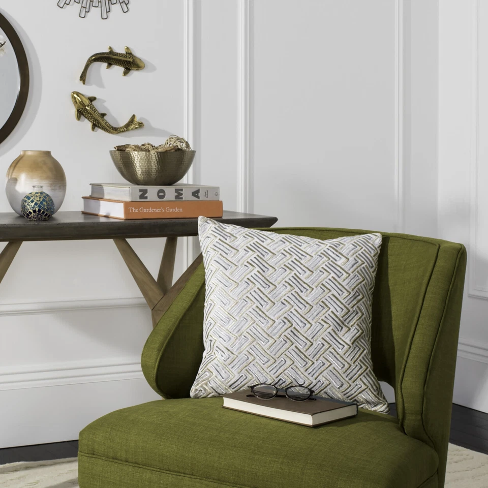 Safavieh Metallic Pillow Reduced 2172719178 PLS853A-2020