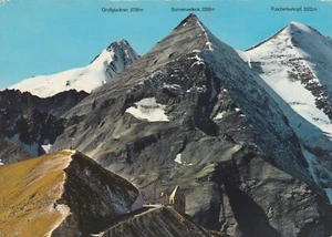 GROSSGLOCKNER, Österreich - Vintage Postkarte - Bild 1 von 2