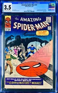 Amazing Spider-Man #22 3/65 CGC3.5 4468535002 1st App. Princess Python - Picture 1 of 2