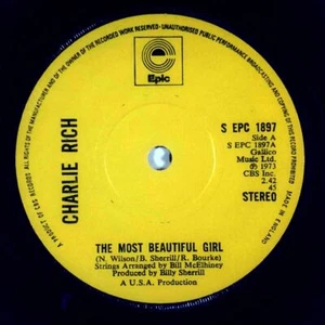 Charlie Rich- The Most Beautiful Girl / I Feel Like Going Home [7" 45] UK Import - Picture 1 of 1