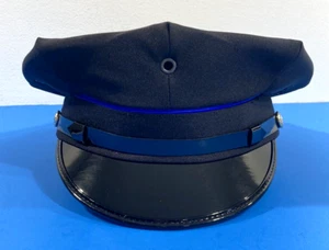 GORRA KEYSTONE 8 PUNTOS SOMBRERO AZUL MARINO L-2C CON RIBETE AZUL Y 1 OJAL DELANTERO TALLA PEQUEÑA - Imagen 1 de 4