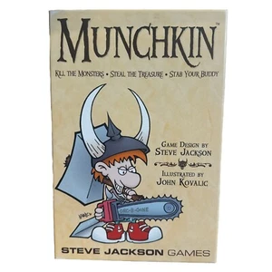 Steve Jackson Games MUNCHKIN Card Game 1st Edition 24th Printing Monsters NEW - Picture 1 of 9