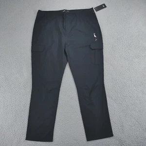 Oakley Pants Mens 40x31 Blackout Cargo Pockets Regular Fit Hiking Straight Leg - Picture 1 of 24
