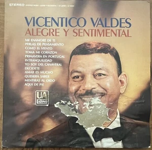 Vicentico Valdes – Alegre Y Sentimental [1968] Vinyl LP Latin Bolero Bossa Nova - Bild 1 von 3