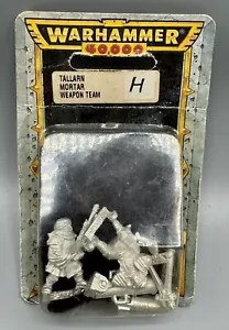 Warhammer 40K - Guardia Imperial - Equipo de Armas de Mortero Tallarn - Blister - 1997 - Imagen 1 de 3