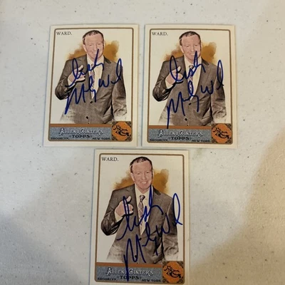 MICKY WARD SIGNED AUTOGRAPH 2011 TOPPS ALLEN & GINTER TRADING CARD BOXER COA - Image 1 of 4
