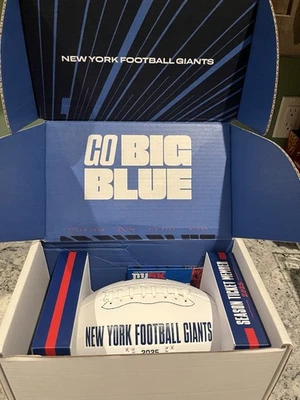 Boleto de temporada 2025 New York Football Giants regalo para miembros fútbol blanco Foto 1 de 3