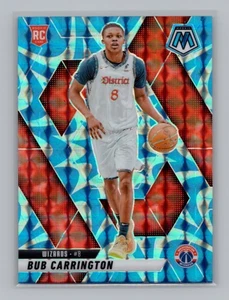 2024-25 Mosaic NBA #206 Bub Carrington RC Reactive Blue Washington Wizards - Picture 1 of 2