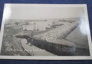 RPPC 1908 BARRY DOCKS WALES Docks Waterfront Viner & Co. British made - Bild 1 von 16