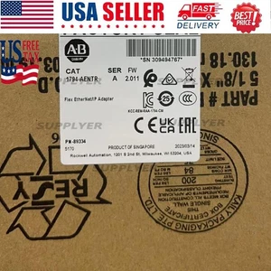 Neu versiegelt AB 1794-AENTR SER A Flex EtherNet/IP-Adapter 1794AENTR US kostenlose Steuern - Bild 1 von 1