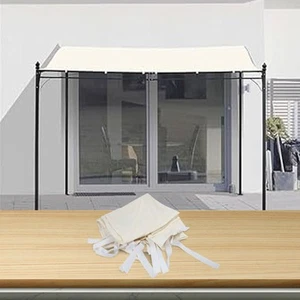 Sun Shelter Shade Sail Canopy Waterproof Fabric Easy To Clean Balconies - Picture 1 of 36
