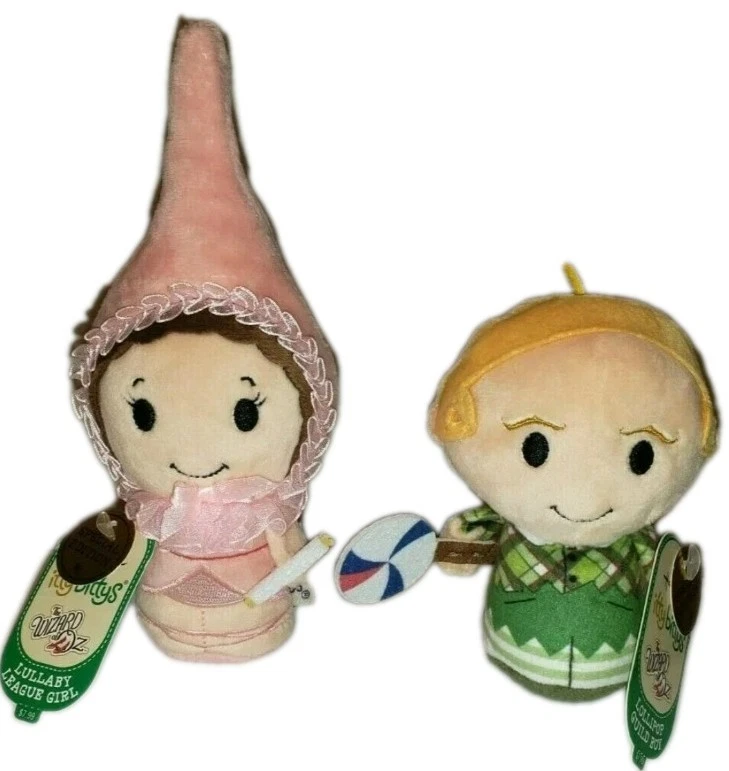 Hallmark Itty Bittys Lullaby League Girl Lollipop Guild Boy The Wizard of Oz NWT - Image 1 of 4