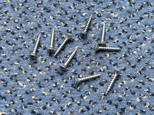 9 x Holzschraube Ø 2,5 x 16 mm Senkkopf Kreuzschlitz PZ 1 Schrauben Holzgewinde - Bild 1 von 2