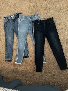 girls jeans size 12 lot - Picture 1 of 5