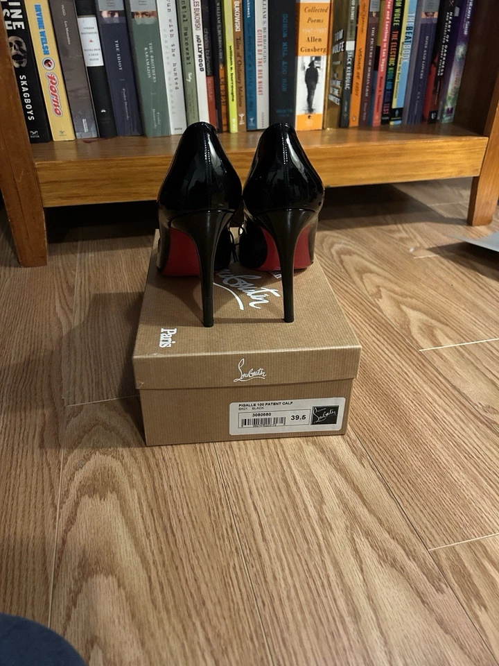 Christian Louboutin Women's Patent Pigalle Stiletto Heels Pumps - Image 1 of 4