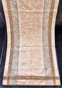 Williams Sonoma Oakleaf Jacquard Runner 18.5X108" Cotton 100% Portugal NWOT - Picture 1 of 6