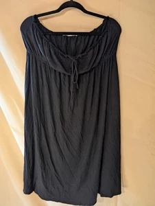 OLD NAVY Black Empire Waist Sundress Women's XL Pullover Casual Sleeveless - Picture 1 of 4