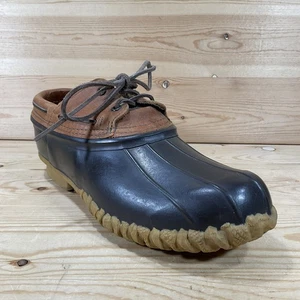 LaCrosse Duck Low Lace Up Boots Men’s 11 Fiberglass Shank Rubber Waterproof USA - Picture 1 of 9