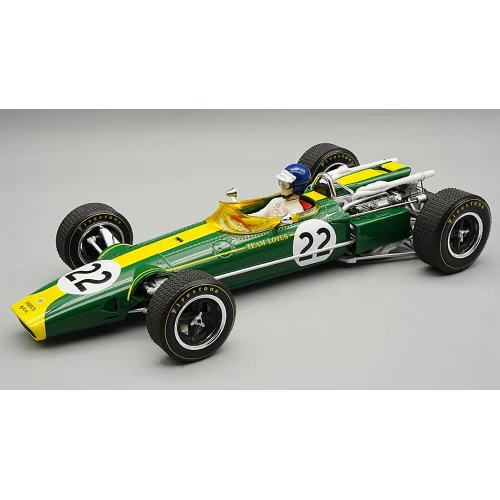 LOTUS 43 SCUDERIA TEAM LOTUS MONZA GP 1966 JIM CLARK WITH DRIVER 1:18 Tecnomodel - Immagine 1 di 1
