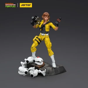 JOYTOY TMNT-April O'Neil 1/18 Mini Toys Soldier Model Action Figure Gift JT00669 - Picture 1 of 15