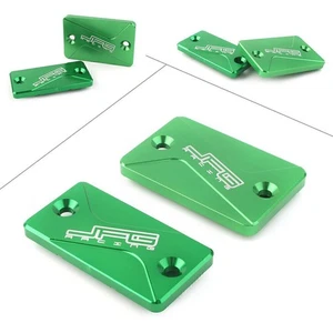 For Kawasaki KLX125 150S KLX250 Front Rear Brake Reservoir Fluid Covers Caps - Picture 1 of 10