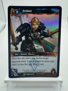 World of Warcraft TCG Foil Promo Crown Jeishal - Picture 1 of 1